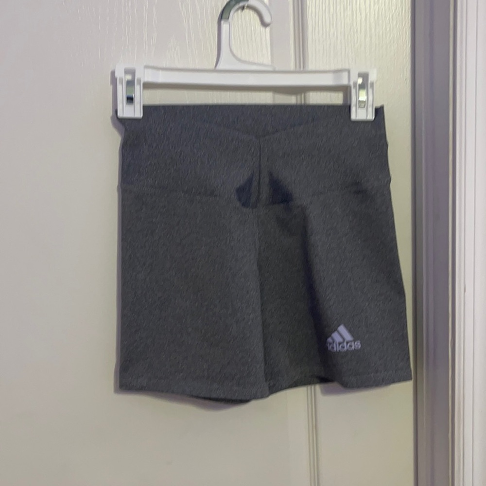 Two different color adida sport shorts